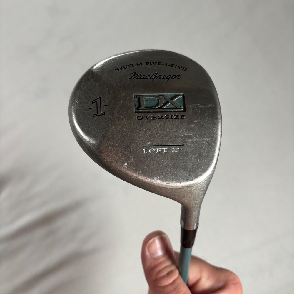 MacGregor DX Oversize 1 Driver Womens Petite 12* Silver Good Graphite Flex